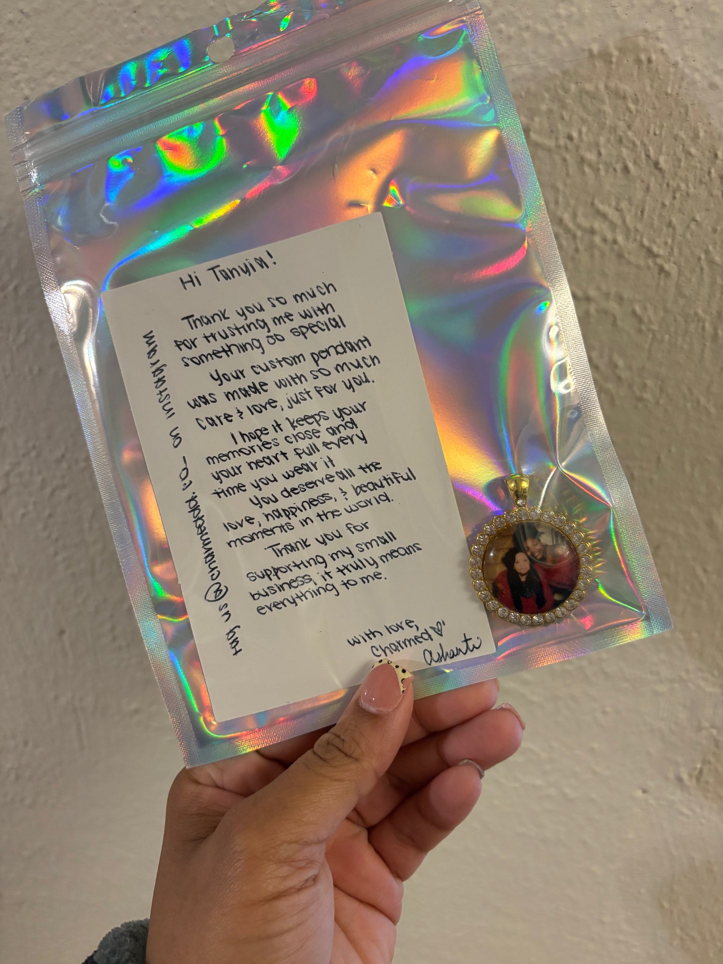 Custom Picture Pendant